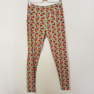 Lularoe Leggings Tall & Curvy Mermaid NWT